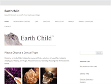 Tablet Screenshot of earthchild.com